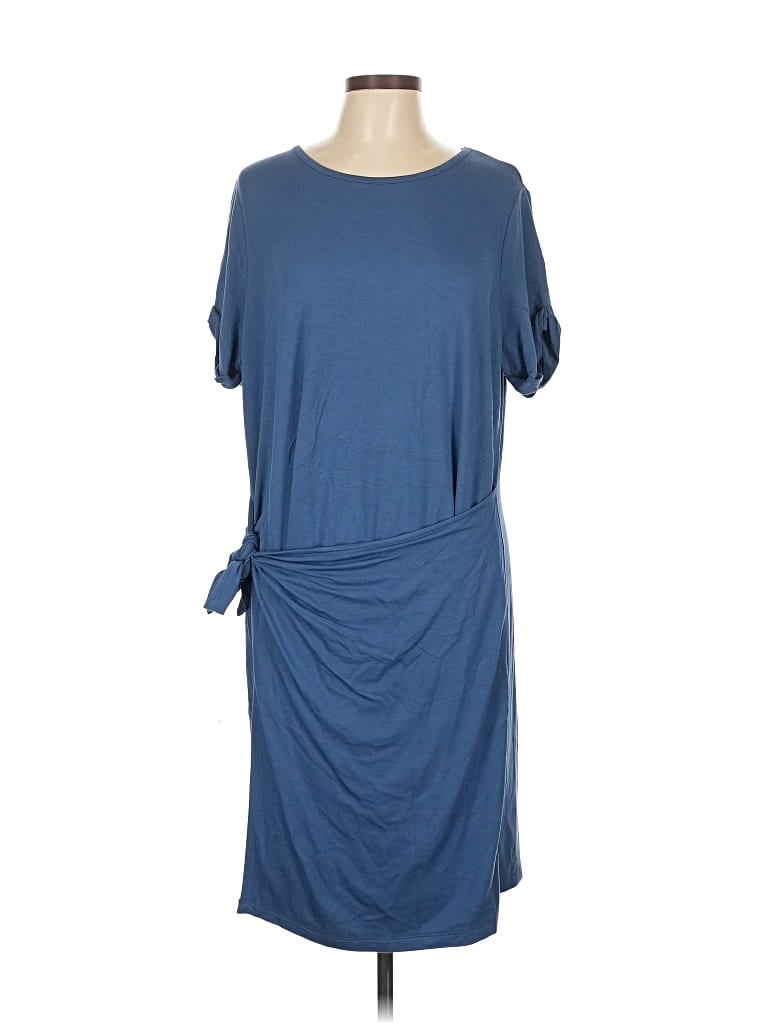 ISAAC MIZRAHI LIVE Pre-owned Casual Dress In Blue