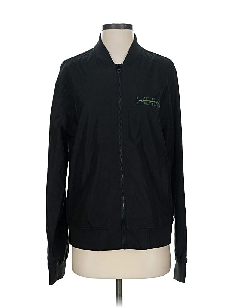 Pre-owned Assorted Brands Track Jacket In Black