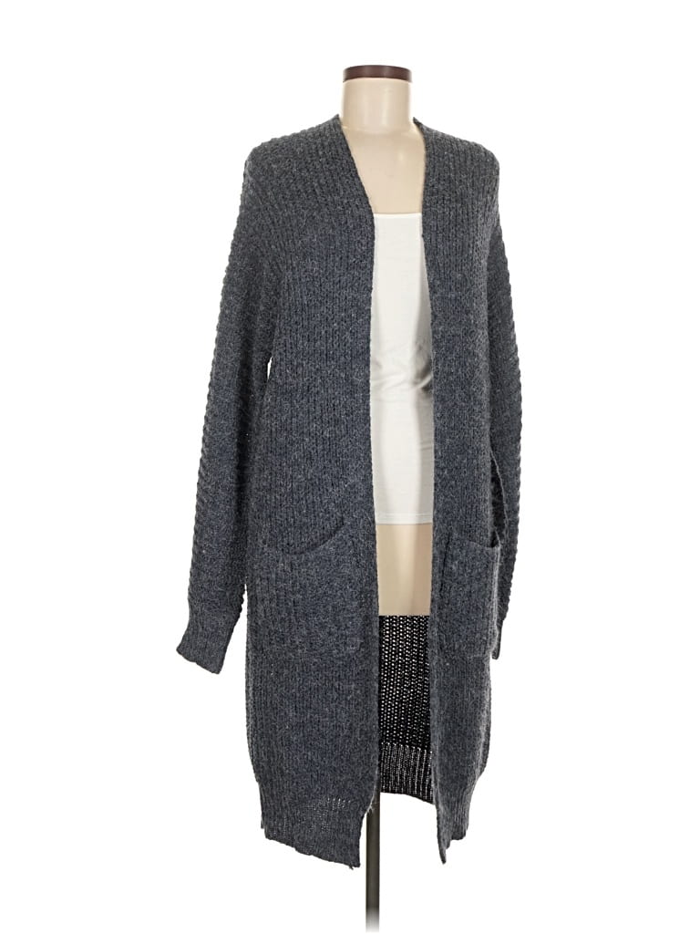 SIMPLEE Pre-owned Cardigan Sweater In Blue