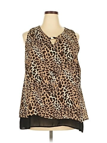 Faith and Joy Sleeveless Blouse (view 1)