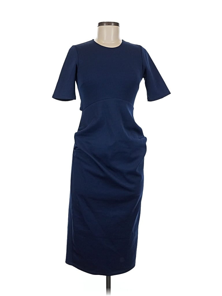 Pre-owned True Violet Casual Dress In Blue