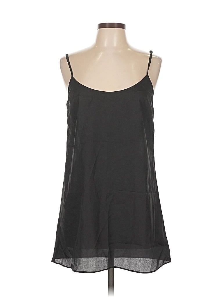 Pre-owned Lulus Tank Top Black Halter Neckline Tops