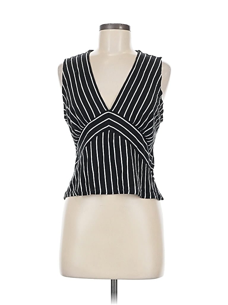 Pre-owned Old Navy Sleeveless Blouse In Black