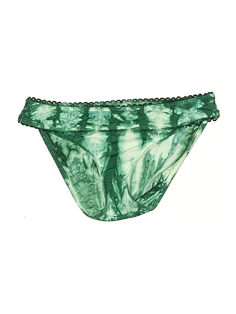 Pre-owned Lucky Brand Swimsuit Bottoms In Green