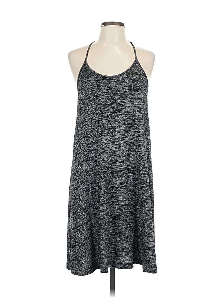 Pre-owned Lou & Grey Casual Dress In Gray