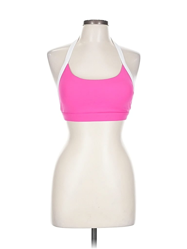 Pre-owned Assorted Brands Tank Top Pink Halter Neckline Tops