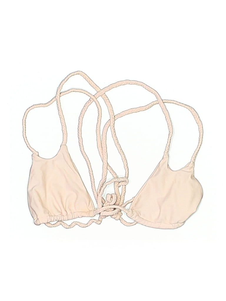 Pre-owned Unbranded Swimsuit Top Tan Swimwear In Brown