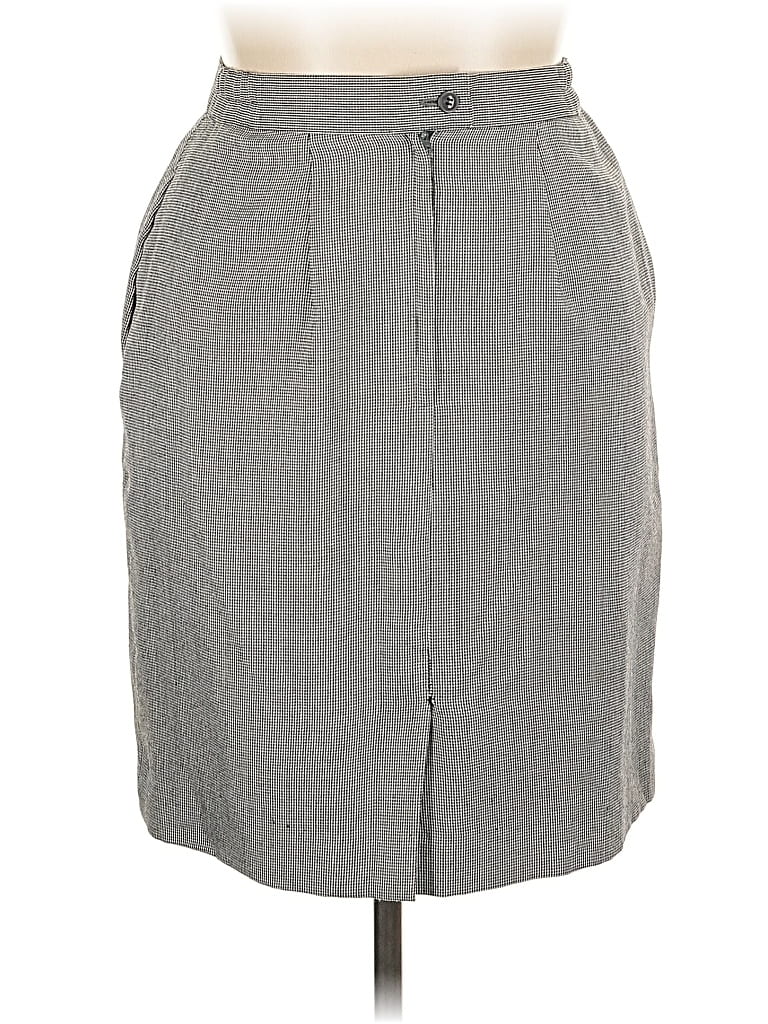 Pre-owned Unbranded Formal Skirt In Black