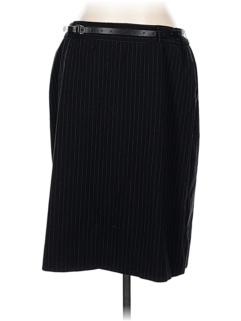 Pre-owned Jm Collection Formal Skirt In Black