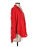 Maeve 100% Rayon Red Long Sleeve Blouse Size XS - photo 4