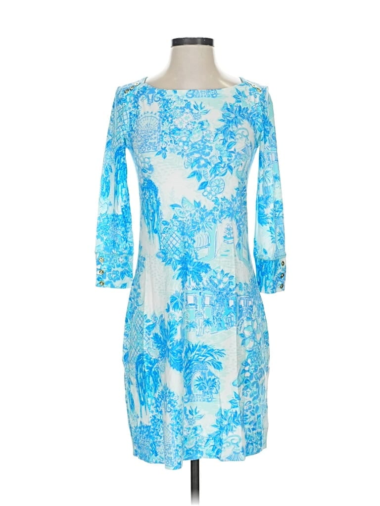 Click to view more detailed imagery on our partner's website Pre-owned Lilly Pulitzer Cocktail Dress In Blue