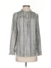 J.Crew Gray Long Sleeve Blouse Size XS - photo 1