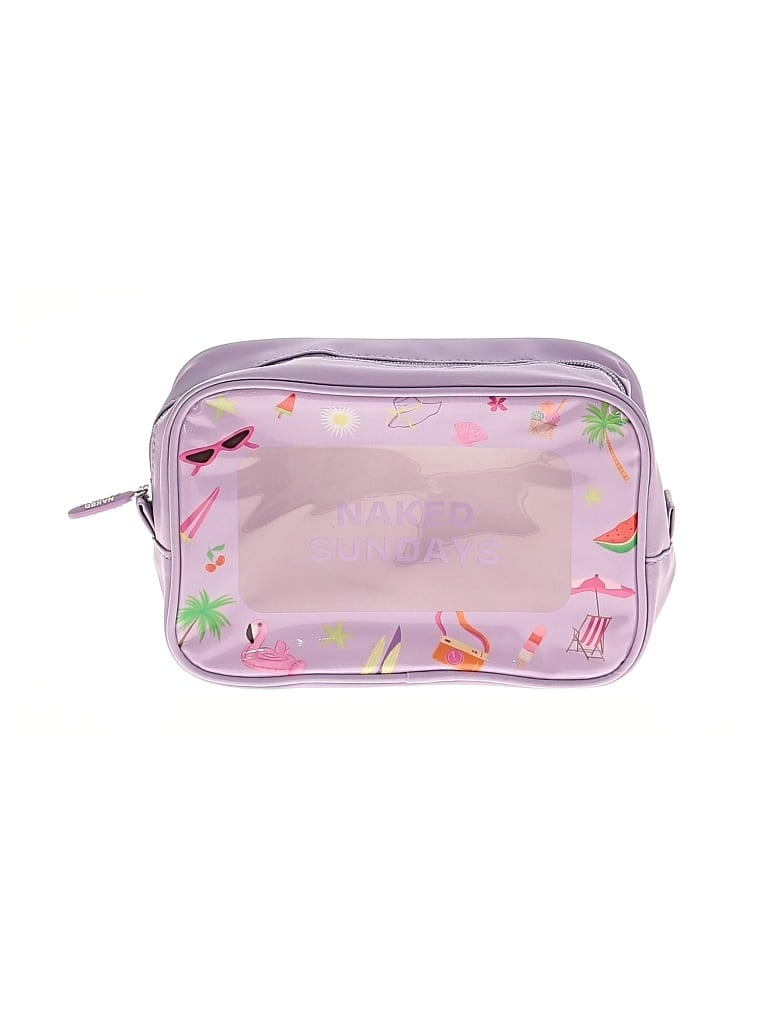 Pre-owned Assorted Brands Makeup Bag In Purple