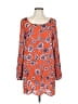 Billabong 100% Rayon Orange 3/4 Sleeve Blouse Size L - photo 1
