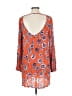 Billabong 100% Rayon Orange 3/4 Sleeve Blouse Size L - photo 2