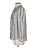 J.Crew Gray Long Sleeve Blouse Size XS - photo 5