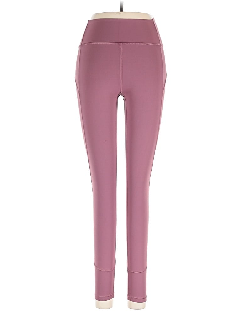 Pre-owned Lululemon Athletica Active Pants In Purple