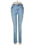 Zara Hearts Blue Jeans Size 6 - photo 1