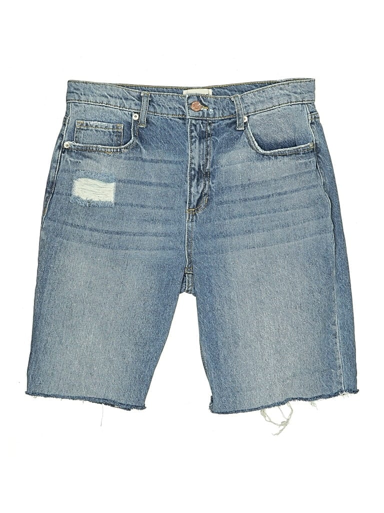 Click to view more detailed imagery on our partner's website Pre-owned Sneak Peek Denim Shorts In Blue
