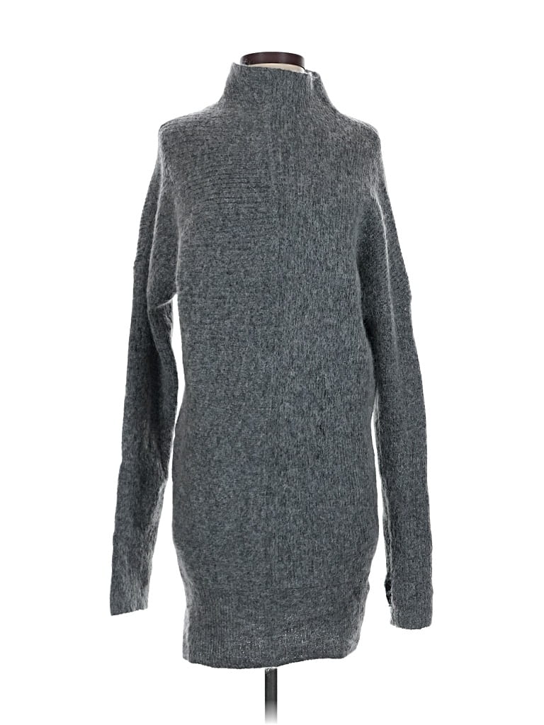 Pre-owned H&m Casual Dress In Gray