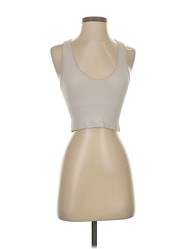 Click to view more detailed imagery on our partner's website Pre-owned Athleta Tank Top Tan Strapless Neckline Tops In Brown