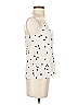 Equipment Ivory Sleeveless Blouse Size XS - photo 4