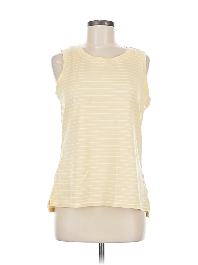Pre-owned Member's Mark Sleeveless T-shirt In Yellow