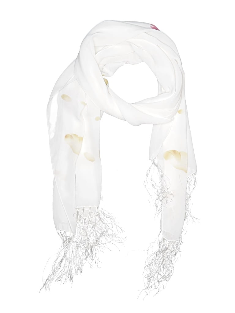 Pre-owned Unbranded Scarf In White