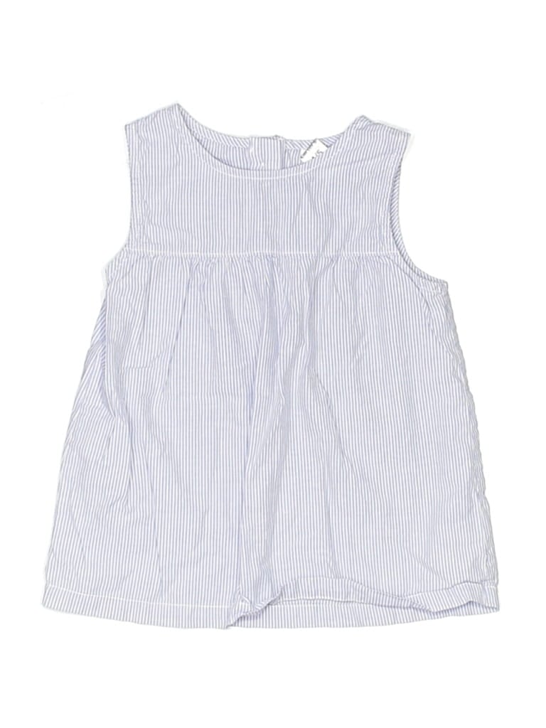 Pre-owned Carter's Kids' Dress In Blue