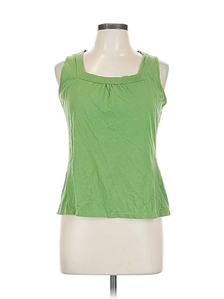 Pre-owned Carolyn Taylor Sleeveless T-shirt In Green