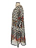 Assorted Brands 100% Polyester Print Gray Casual Dress Size 2 - photo 5