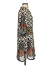 Assorted Brands 100% Polyester Print Gray Casual Dress Size 2 - photo 4