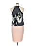 Adelyn Rae 100% Polyester Graphic Pink Casual Dress Size M - photo 2