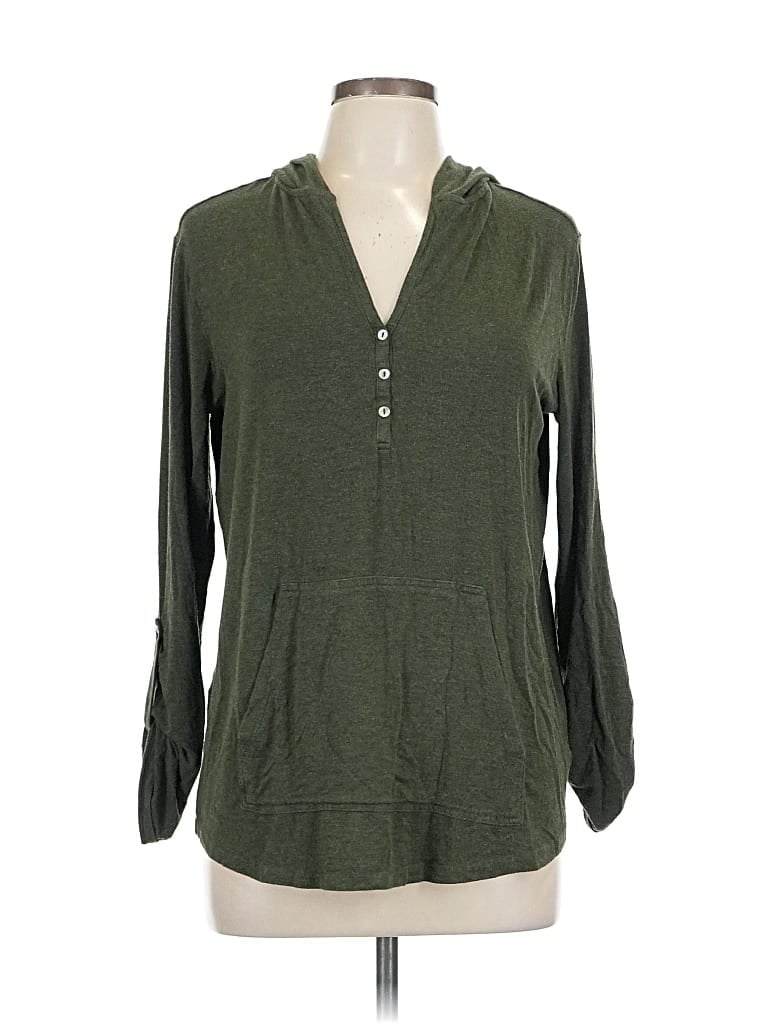 MARKET & SPRUCE Pre-owned Pullover Sweater In Green