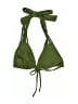No Boundaries Solid Green Swimsuit Top Size 7 - 9 Tall - photo 1
