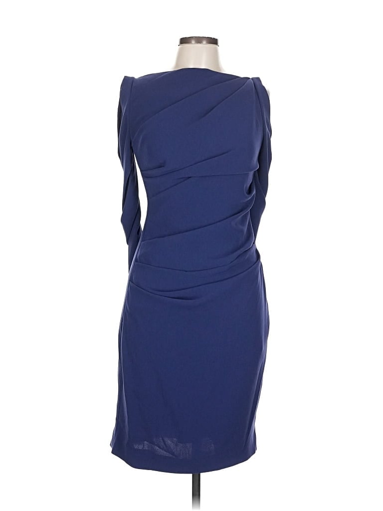 Click to view more detailed imagery on our partner's website Pre-owned Talbot Runhof Cocktail Dress In Blue