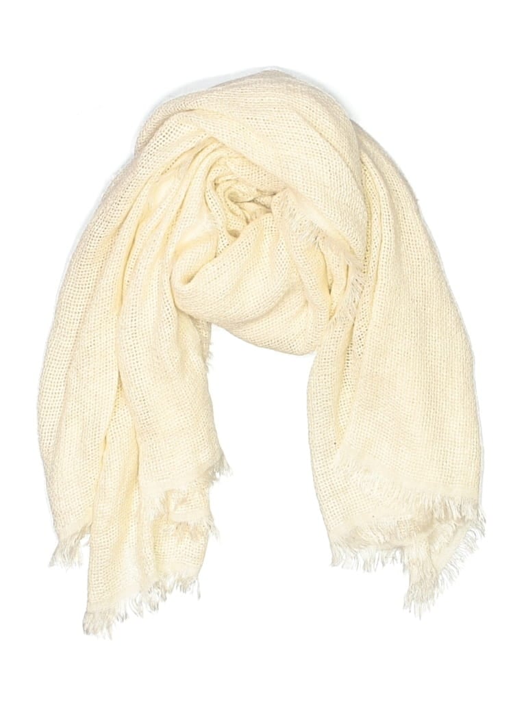 Pre-owned Unbranded Scarf In White