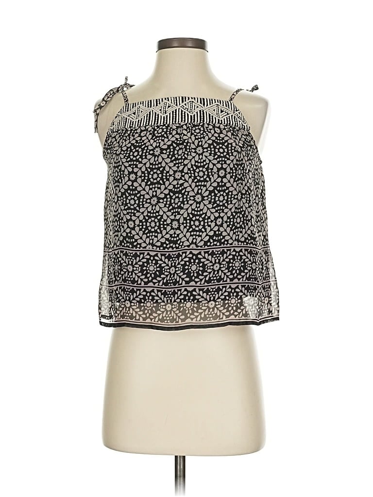 Pre-owned American Eagle Outfitters Sleeveless Blouse In Black