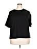 LISSOM Black Short Sleeve Top Size 2X - photo 1