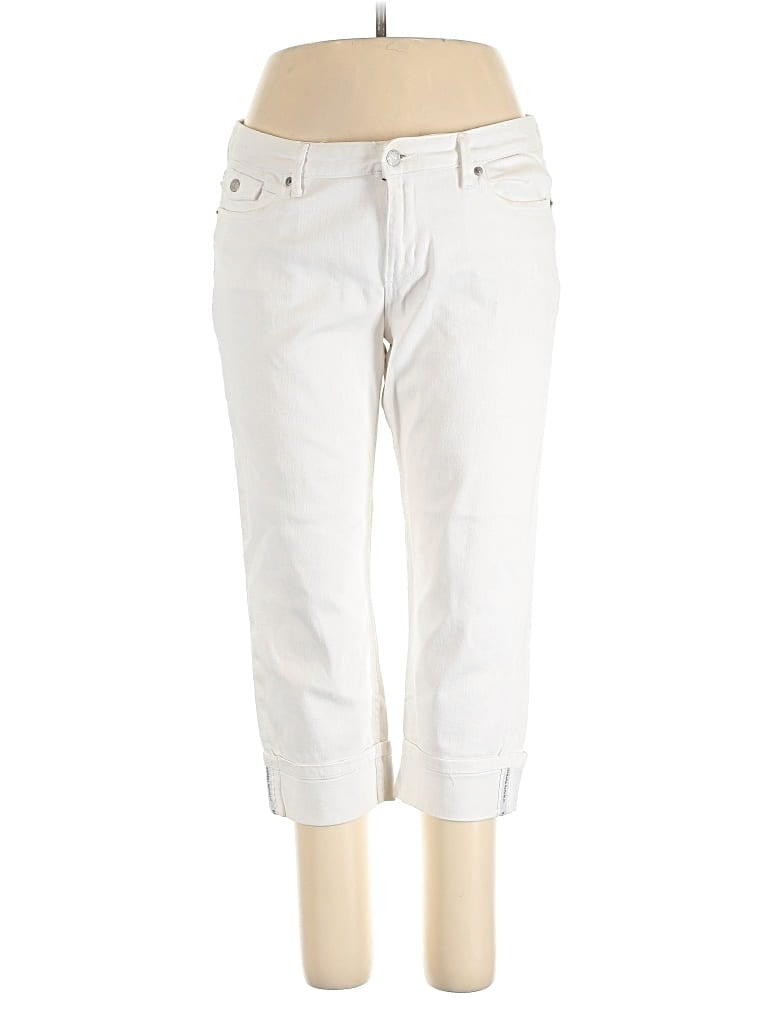 Click to view more detailed imagery on our partner's website Pre-owned Banana Republic Jeans In White