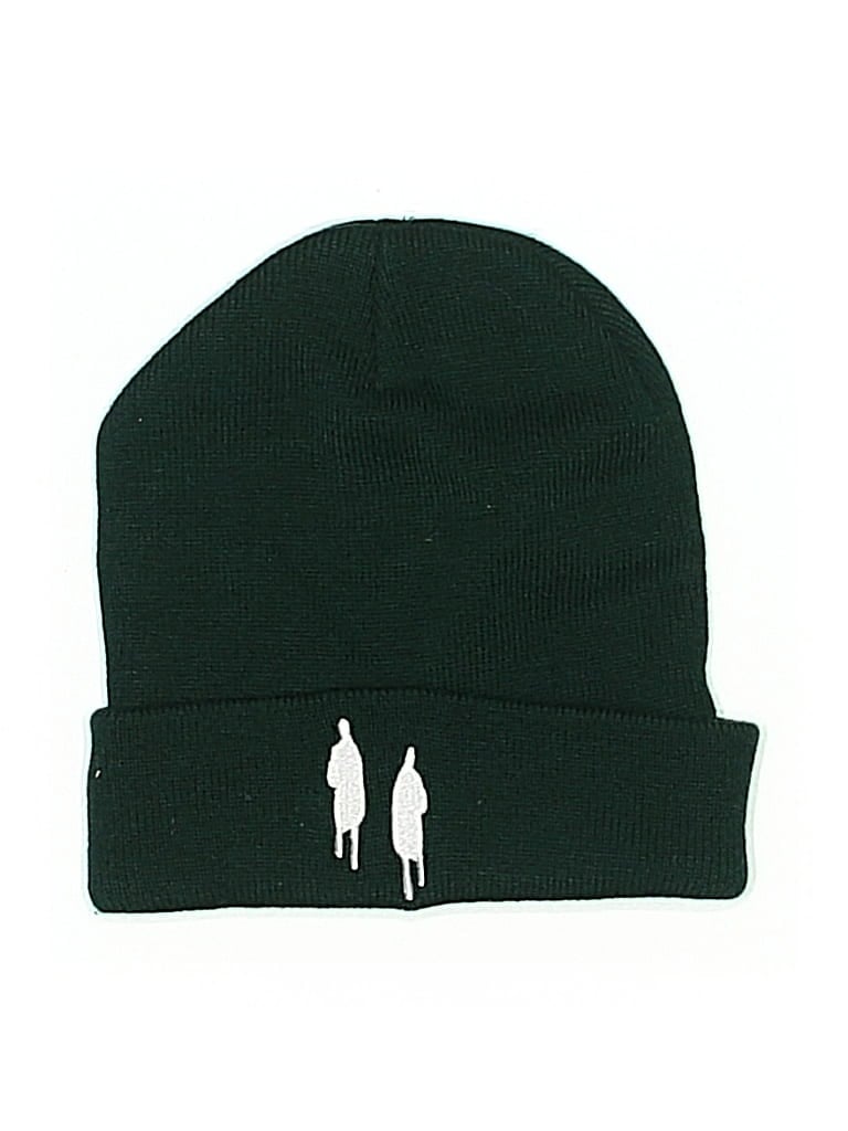 Pre-owned Unbranded Beanie Hat In Green