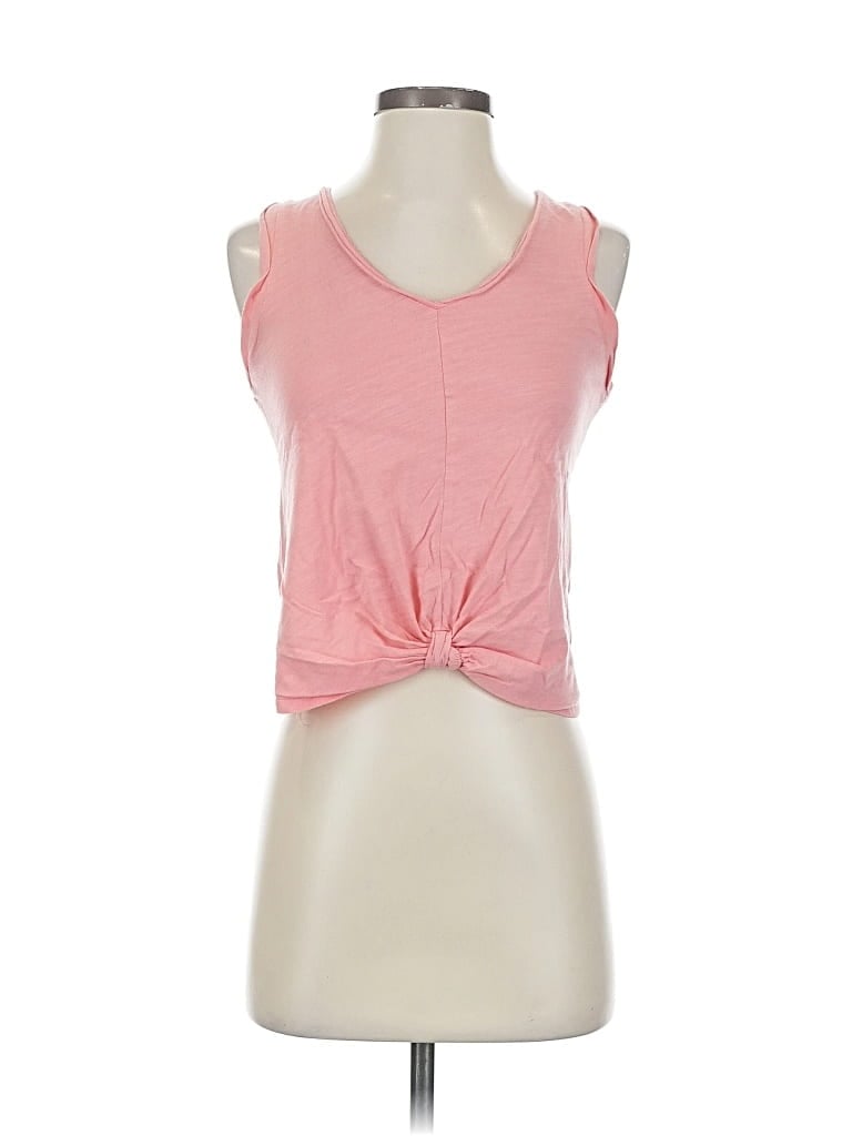 Pre-owned Bordeaux Sleeveless T-shirt In Pink