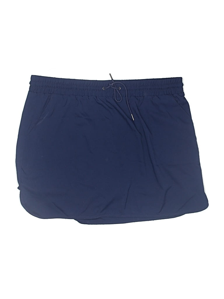 Pre-owned St. John's Bay Active Skort In Blue