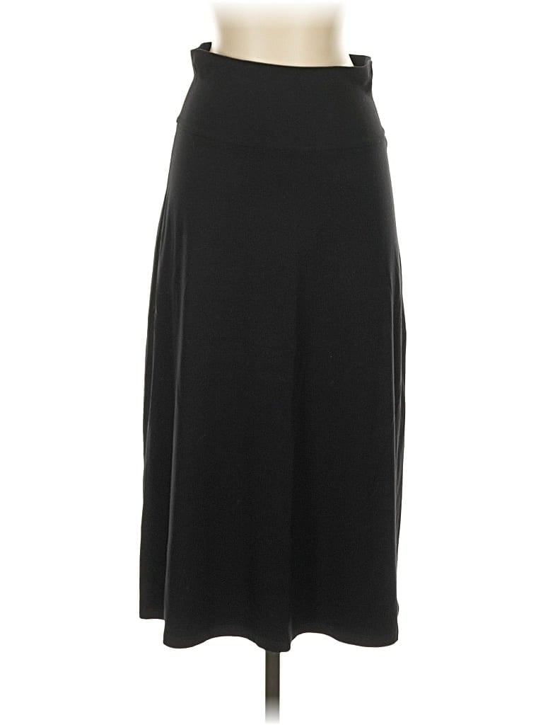 Pre-owned Eileen Fisher Formal Skirt In Black