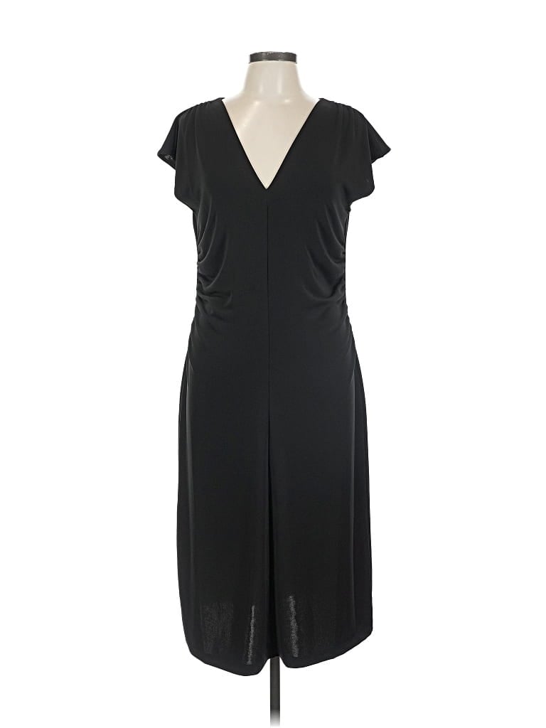Pre-owned Talbots Cocktail Dress In Black
