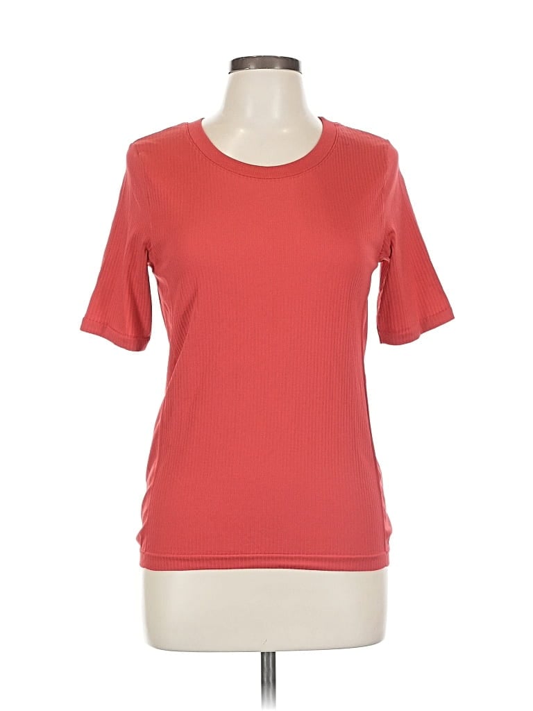 Pre-owned Athleta Short Sleeve T-shirt In Red