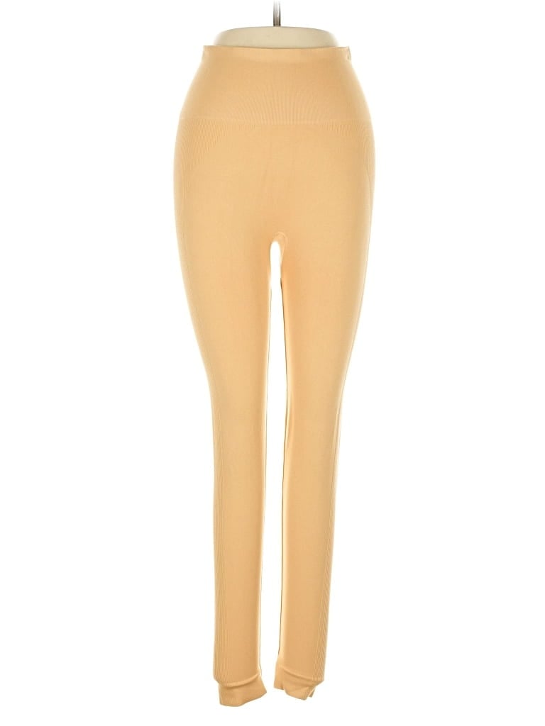 Pre-owned Assorted Brands Active Pants In Yellow