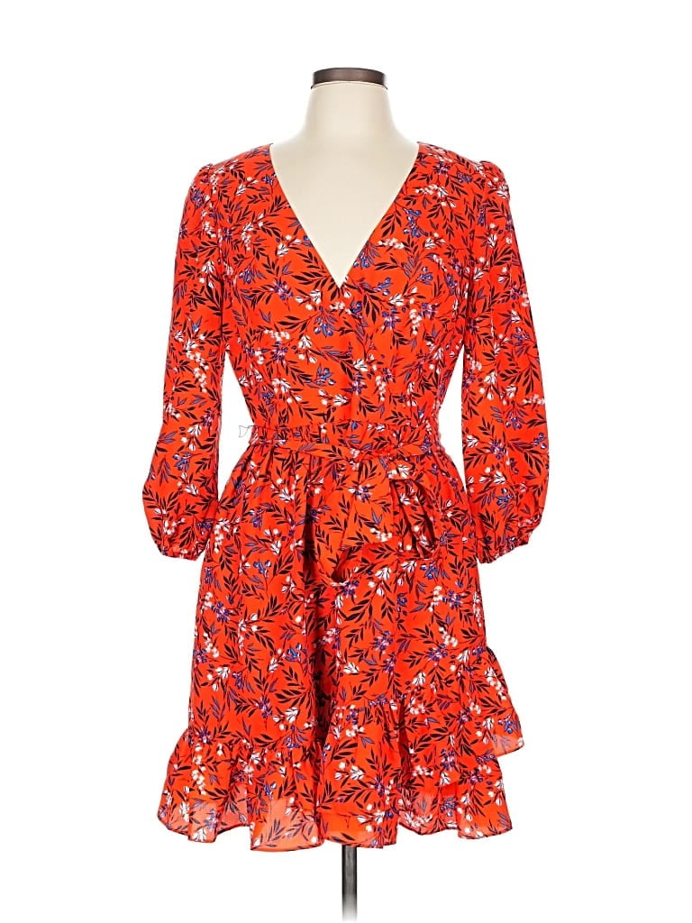 Pre-owned Eliza J Casual Dress In Orange