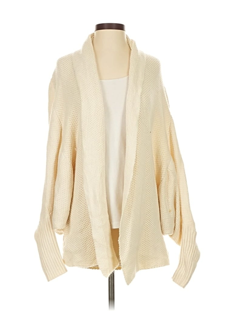 UNBRANDED Pre-owned Cardigan Sweater In White