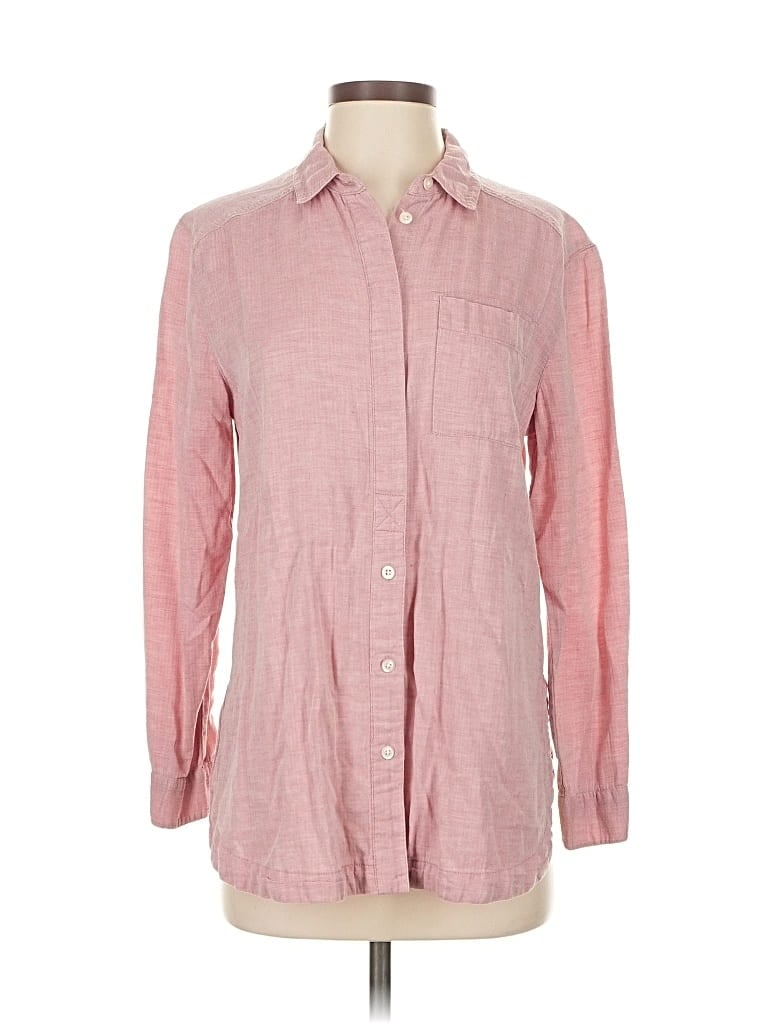 Click to view more detailed imagery on our partner's website Pre-owned Bdg Long Sleeve Button Down Shirt In Pink